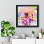 Framed Vertical Poster