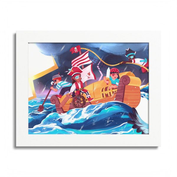 Framed Poster, Multi-Color - Image 5